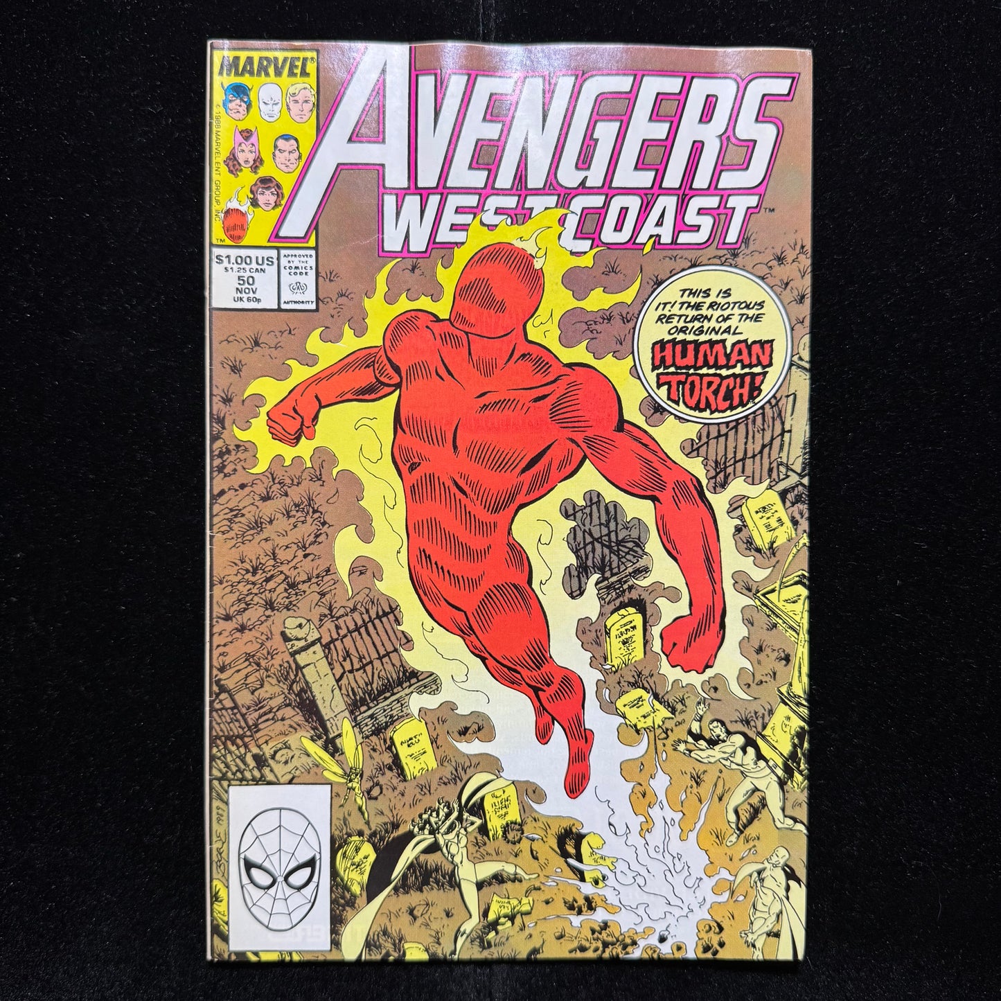 West Coast Avengers 50 - Copper Age Marvel Comics 1989