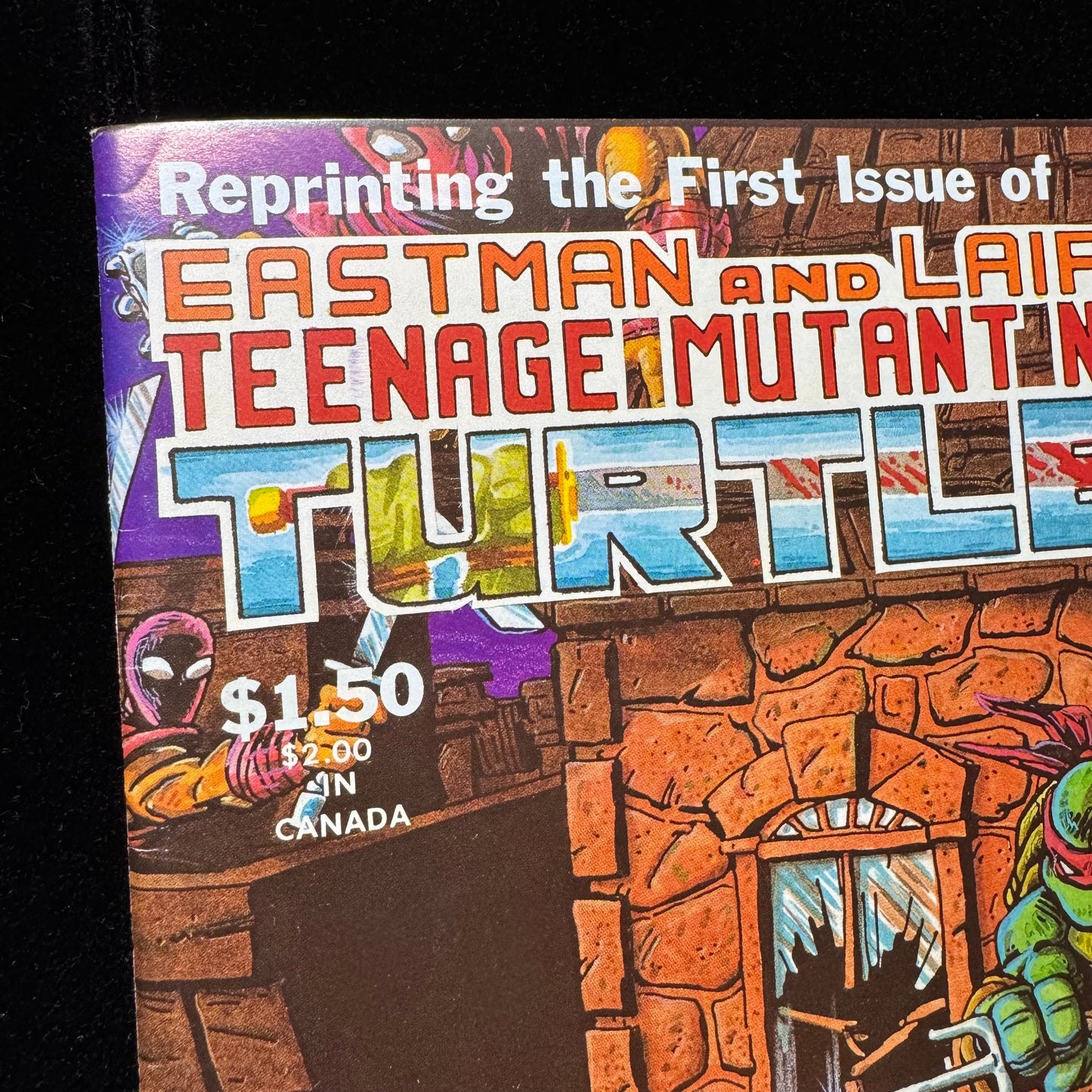 Teenage Mutant Ninja Turtles 1 - 4th Printing - Copper Age Mirage Comics 1985