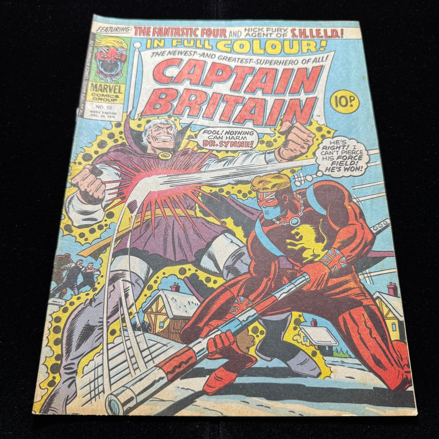 Captain Britain 12 - Bronze Age Marvel Comics 1976