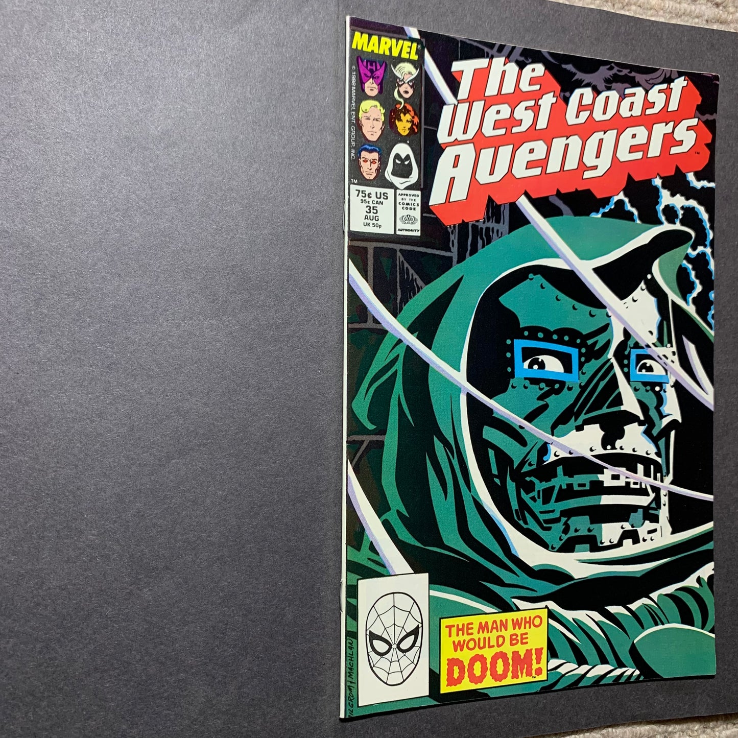 West Coast Avengers 35/ Copper Age Marvel Comics 1988