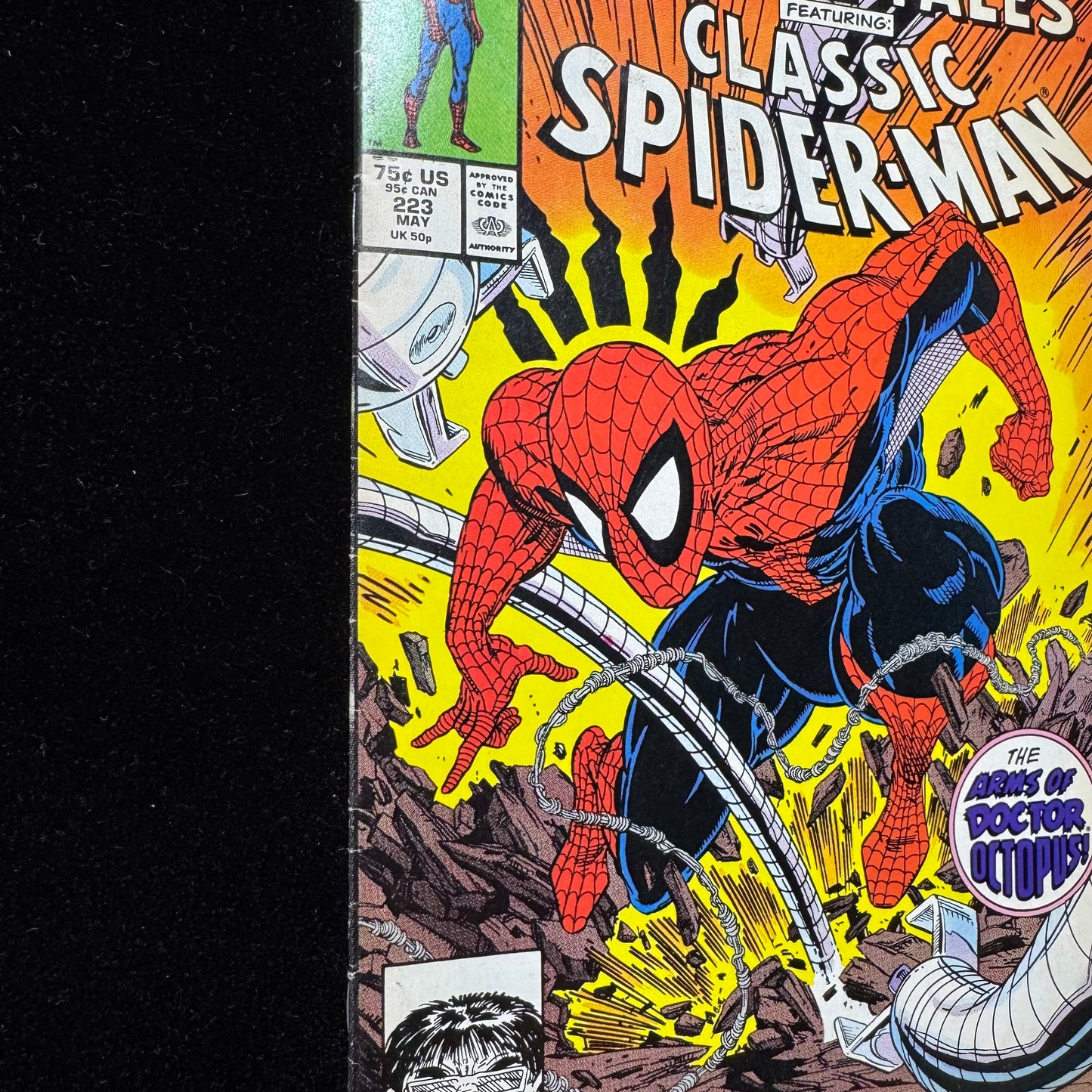 Marvel Tales 223 - Cover Art By Todd McFarlane- Copper Age Marvel Comics 1989