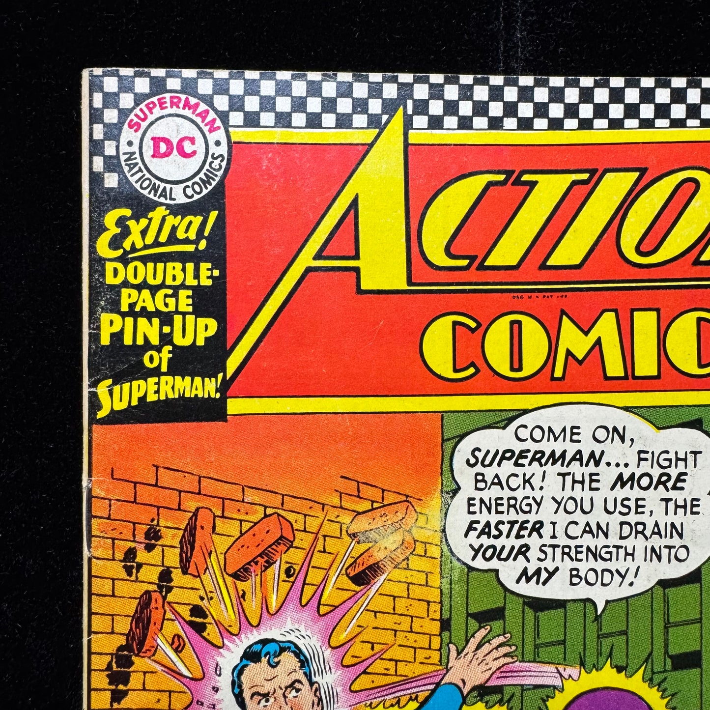 Action Comics 340 - 1st Appearance Of Parasite - Silver Age Dc Comics 1966