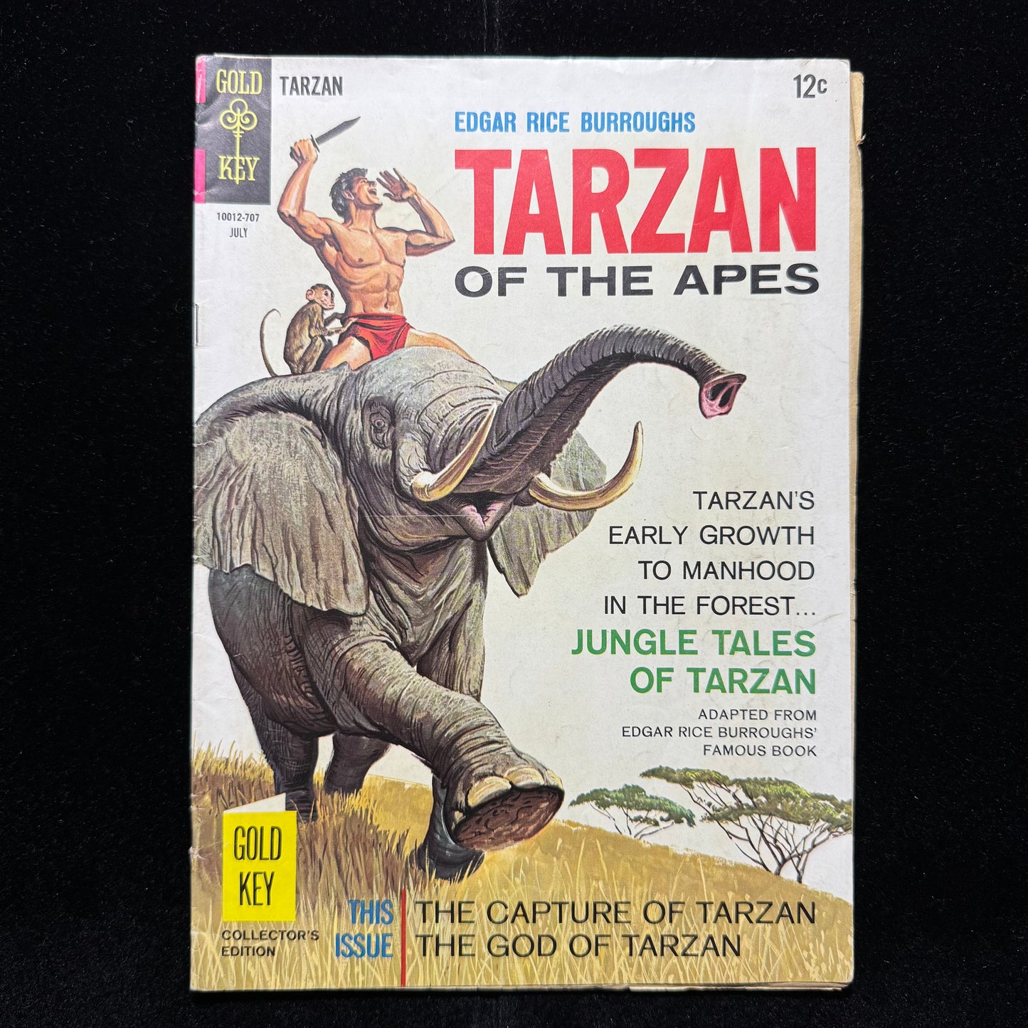 Tarzan Of The Apes 169 - Silver Age Dell Comics 1967