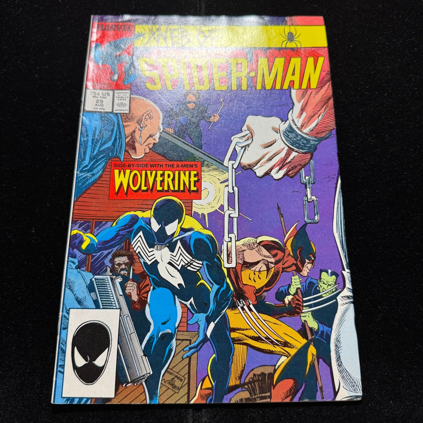 Web Of Spider-Man 29 - Copper Age Marvel Comics 1987