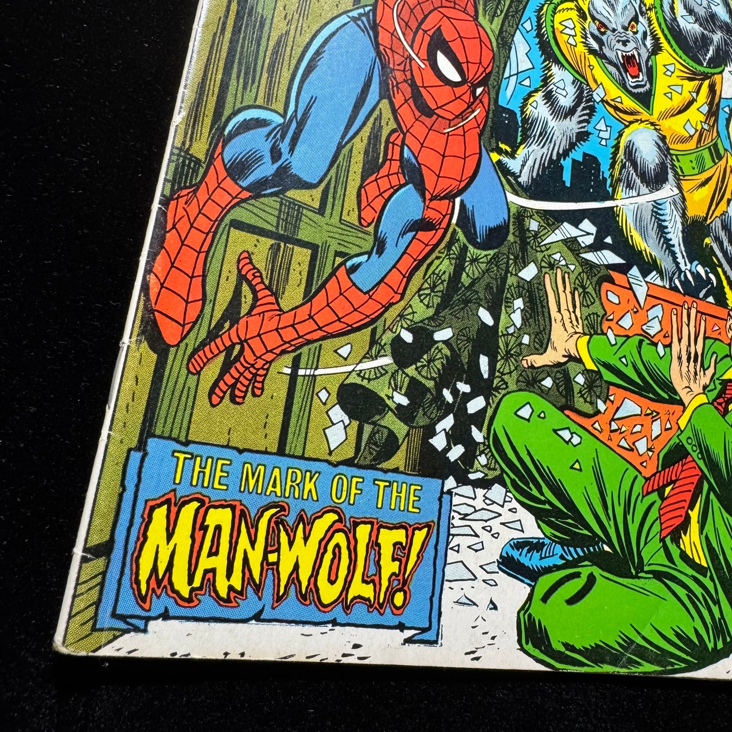 Amazing Spider-Man 124 - 1st App Of Man-Wolf - Bronze Age Marvel Comics 1974