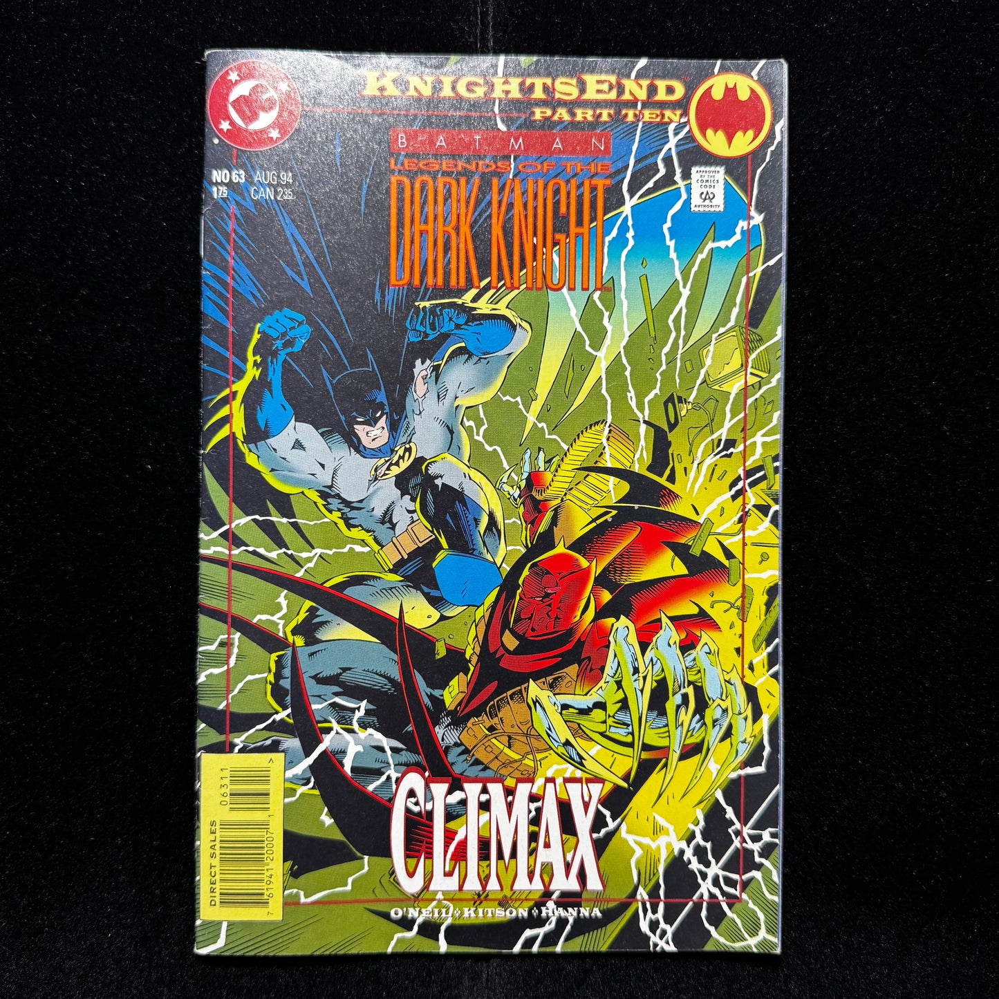 Batman: Legends Of The Dark Knight 63 - Modern Age Dc Comics 1994