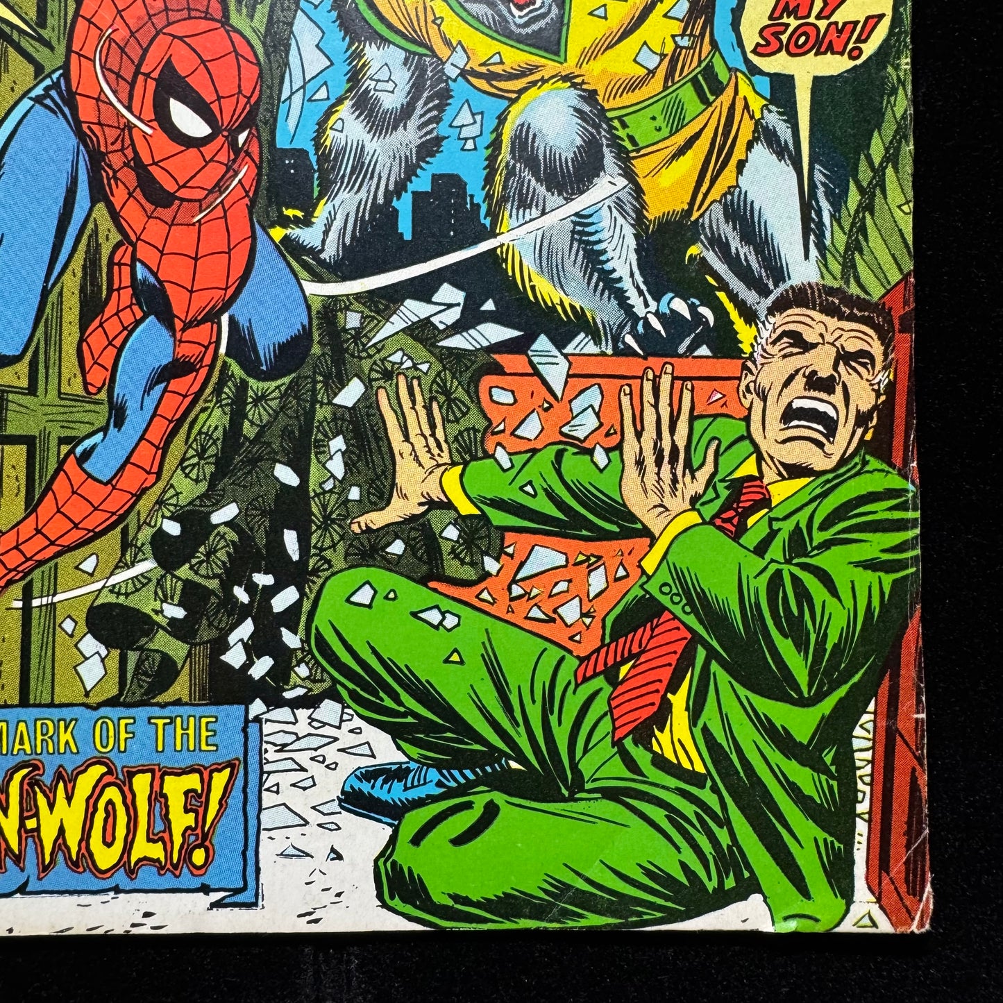 Amazing Spider-Man 124 - 1st App Of Man-Wolf - Bronze Age Marvel Comics 1974