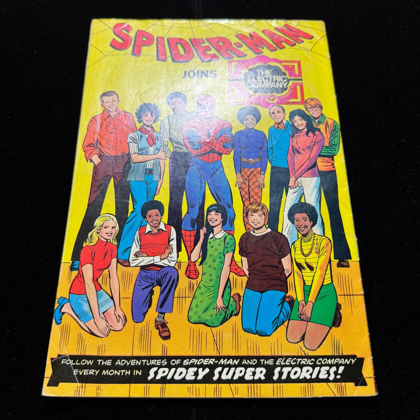 Spidey Super Stories 1 - Origin Of Spider-Man Retold - Bronze Age Marvel 1974