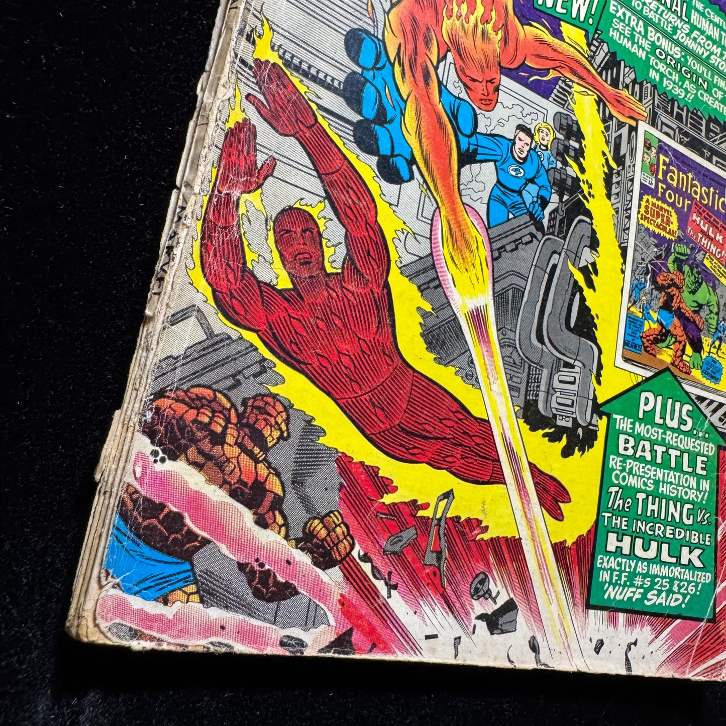 Fantastic Four Annual 4 - Origin Of Human Torch - Silver Age Marvel Comics 1966