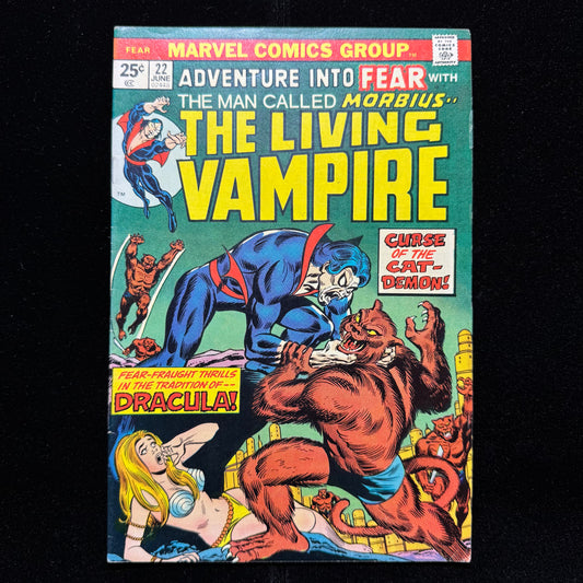 Adventure Into Fear 22 - Bronze Age Marvel Comics 1974