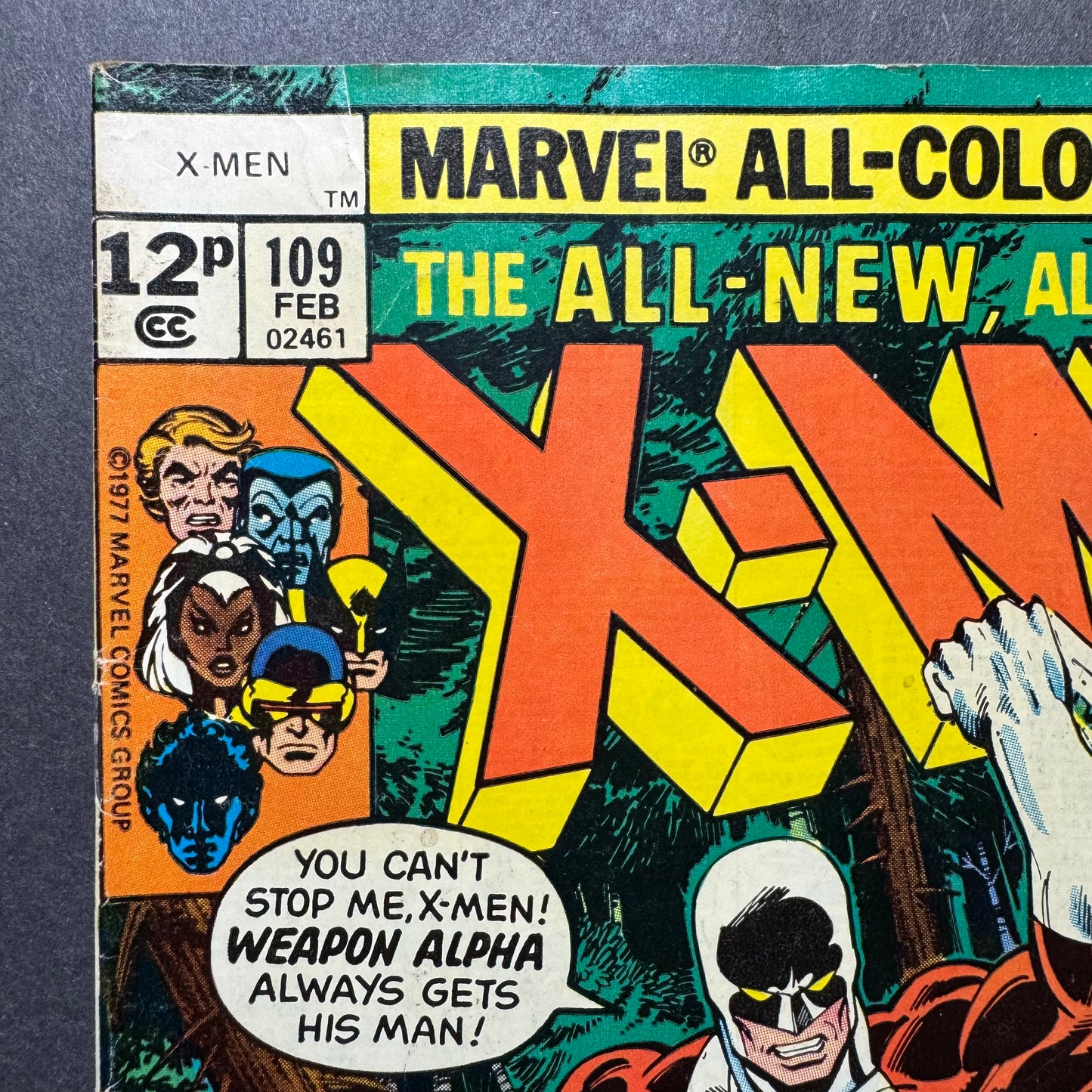 X-Men 109/ Bronze Age Marvel Comics 1978