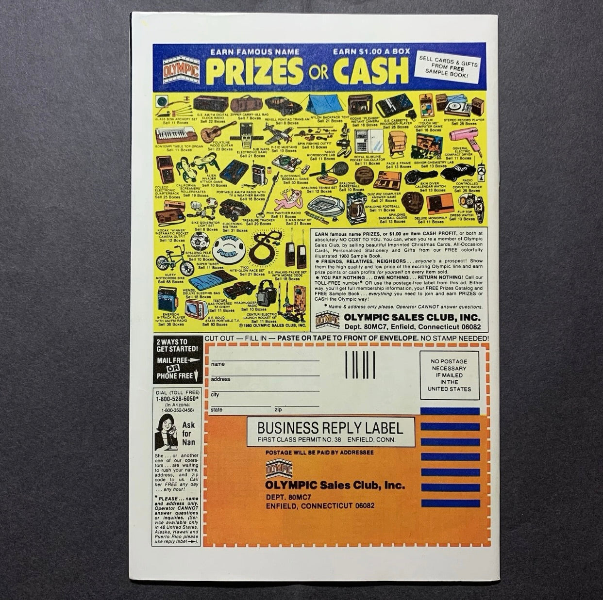 Captain America 250/ Bronze Age Marvel Comics 1980/ NM