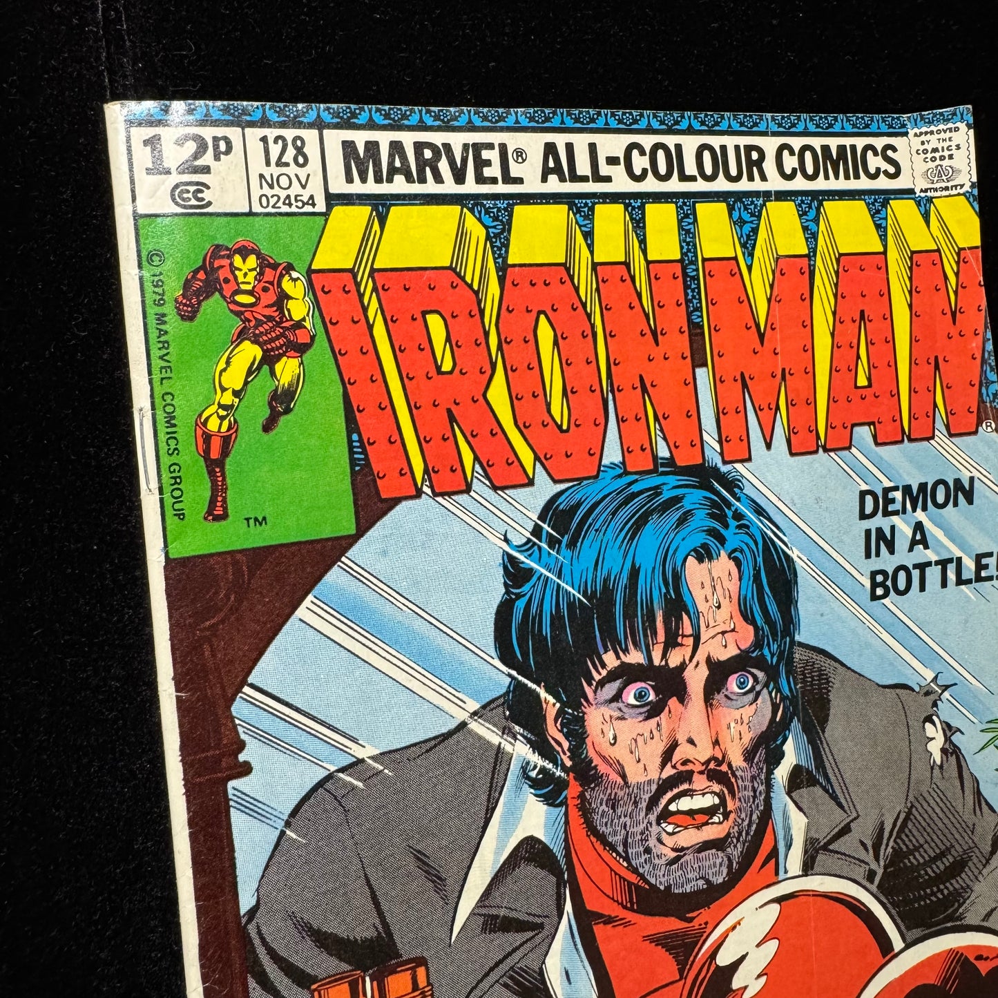 Iron Man 128 - Iconic Cover Art By Bob Layton - Bronze Age Marvel Comics 1979