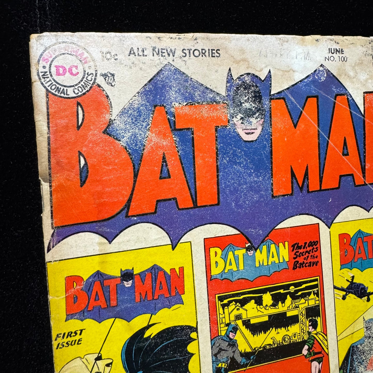 Batman 100 - 100 Issue Milestone - Silver Age Dc Comics 1956