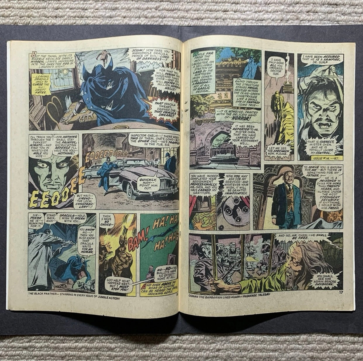 Tomb Of Dracula 16/ Bronze Age Marvel Comics 1974