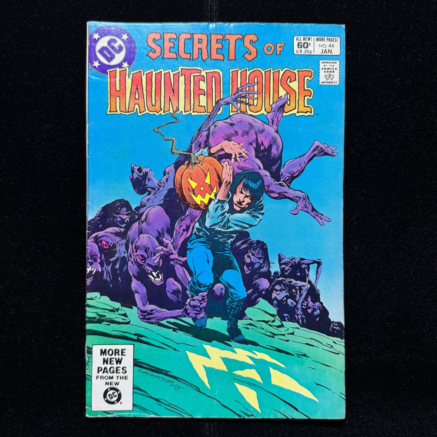 Secrets Of Haunted House 44 - Todd McFarlane Fan Letter - Bronze Age Dc 1982