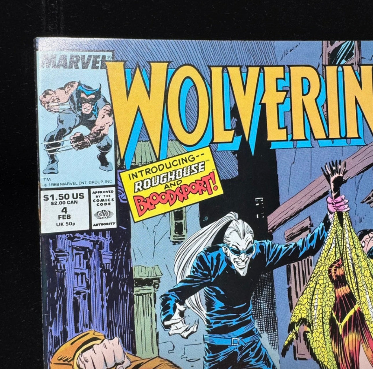 Wolverine 4 1989 and Wolverine 61 1992