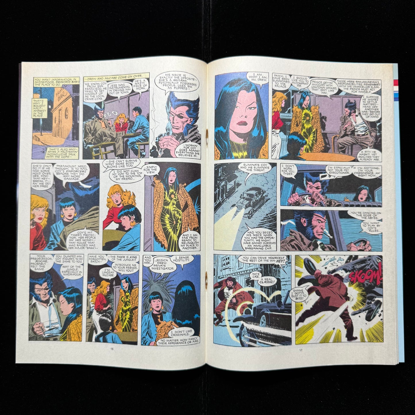 Wolverine 4 - 1st Appearance Of Bloodscream - Copper Age Marvel Comics 1989