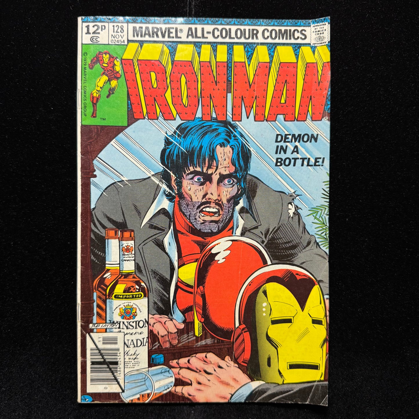 Iron Man 128 - Iconic Cover Art By Bob Layton - Bronze Age Marvel Comics 1979
