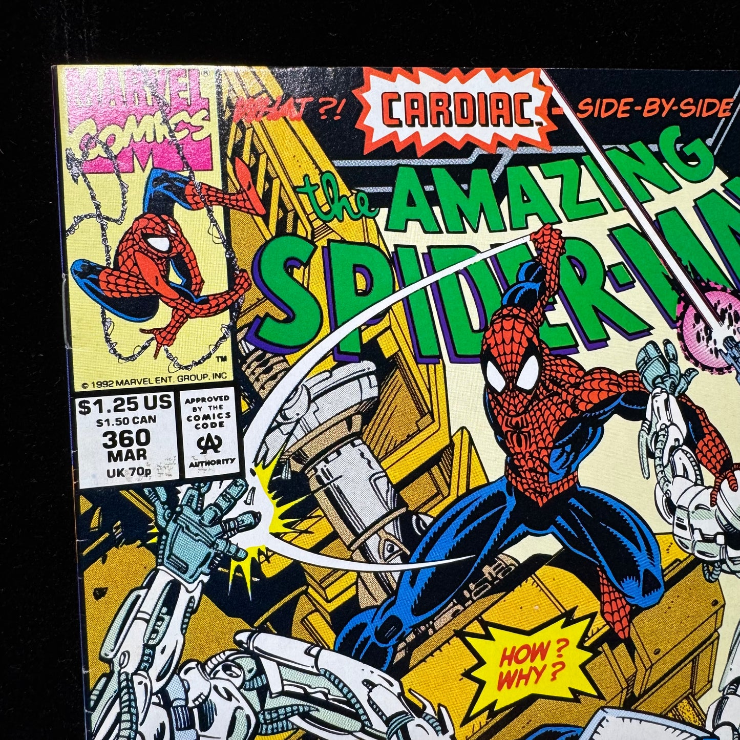 Amazing Spider-Man 360 - 2nd Cameo App Carnage - Modern Age Marvel Comics 1992