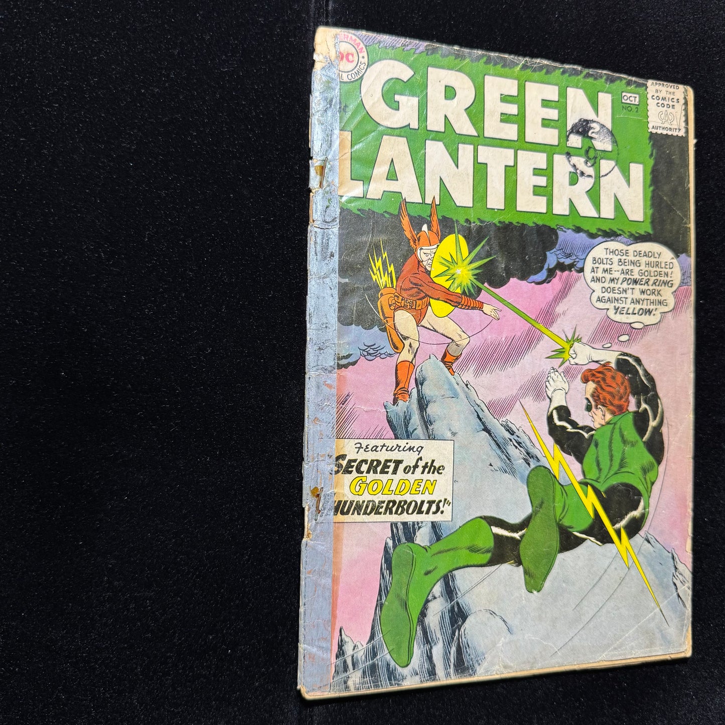 Green Lantern 2 - 1st App Pieface, 1st Qwardians, 1st Antimatter Universe - Silver Age Dc Comics 1960