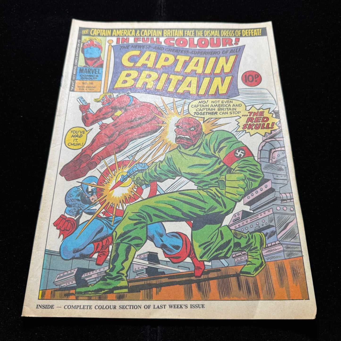 Captain Britain 18 - Bronze Age Marvel Comics 1977