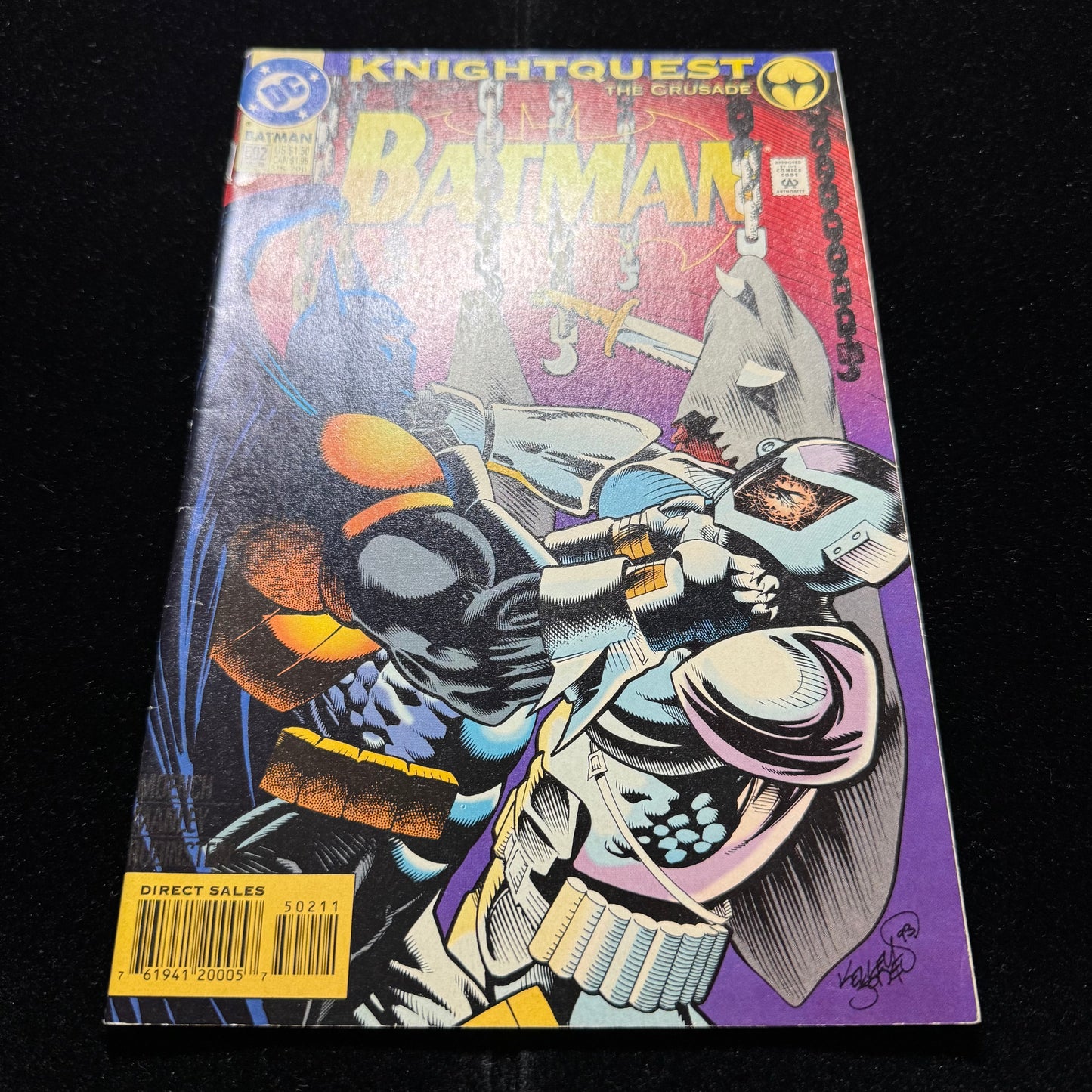 Batman 502 - Modern Age Dc Comics 1993