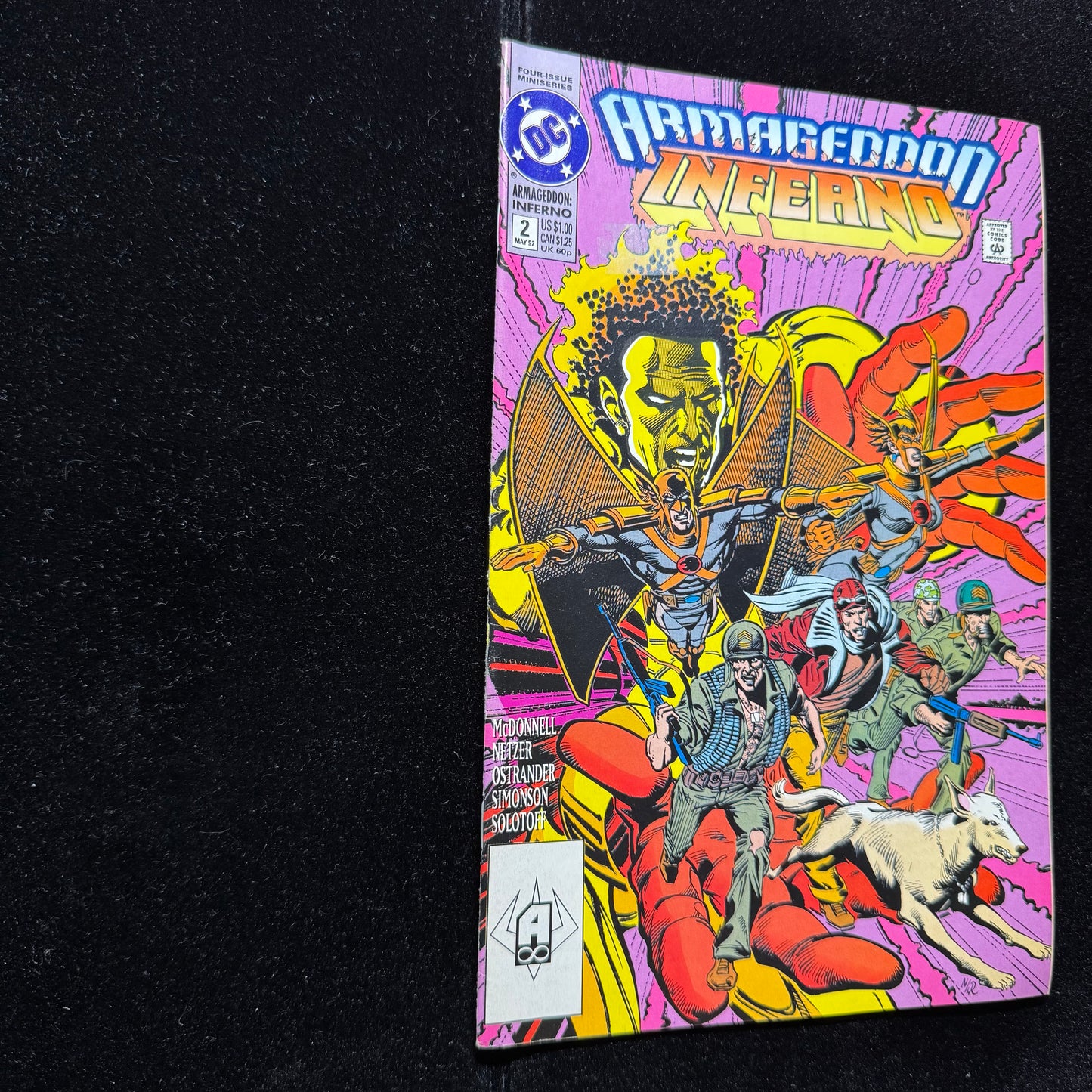 Armageddon Inferno 1-4 - Complete Set - Modern Age Dc Comics 1992