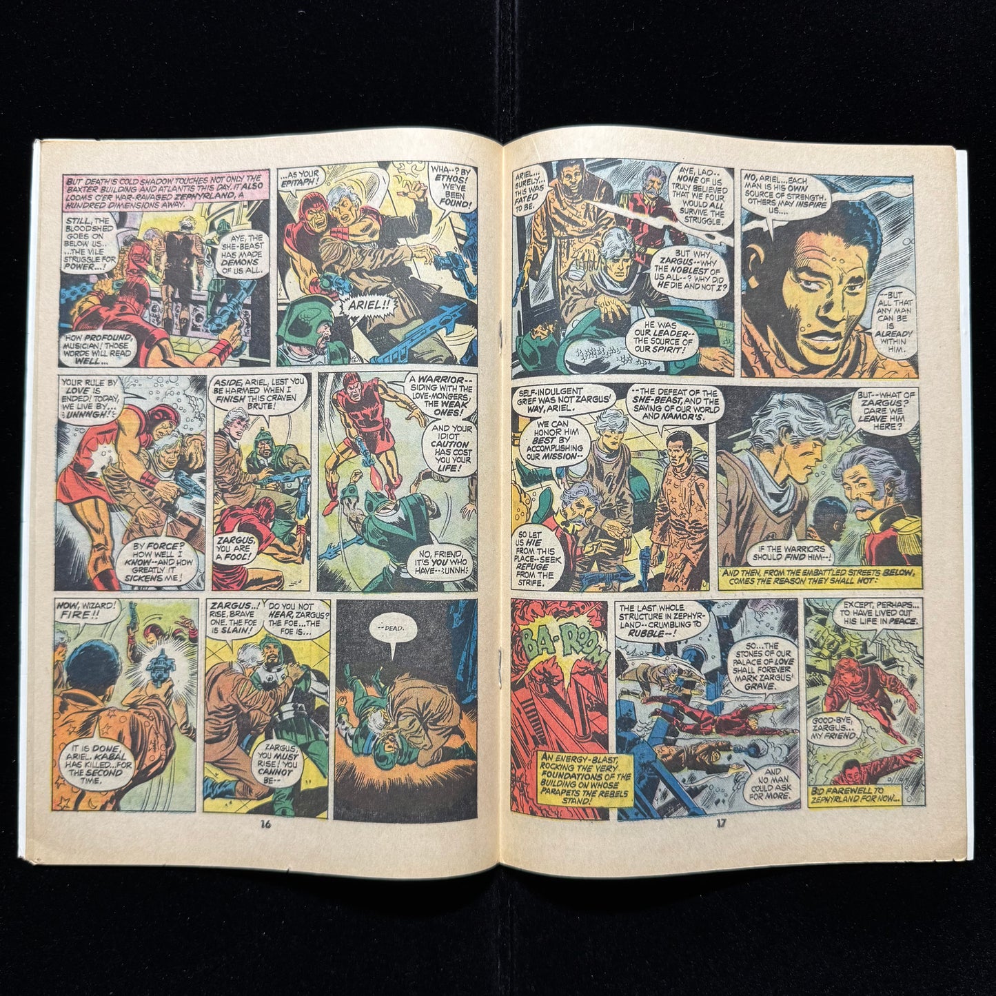 Sub-Mariner 67 - Debut New Sub-Mariner Costume - Bronze Age Marvel Comics 1973