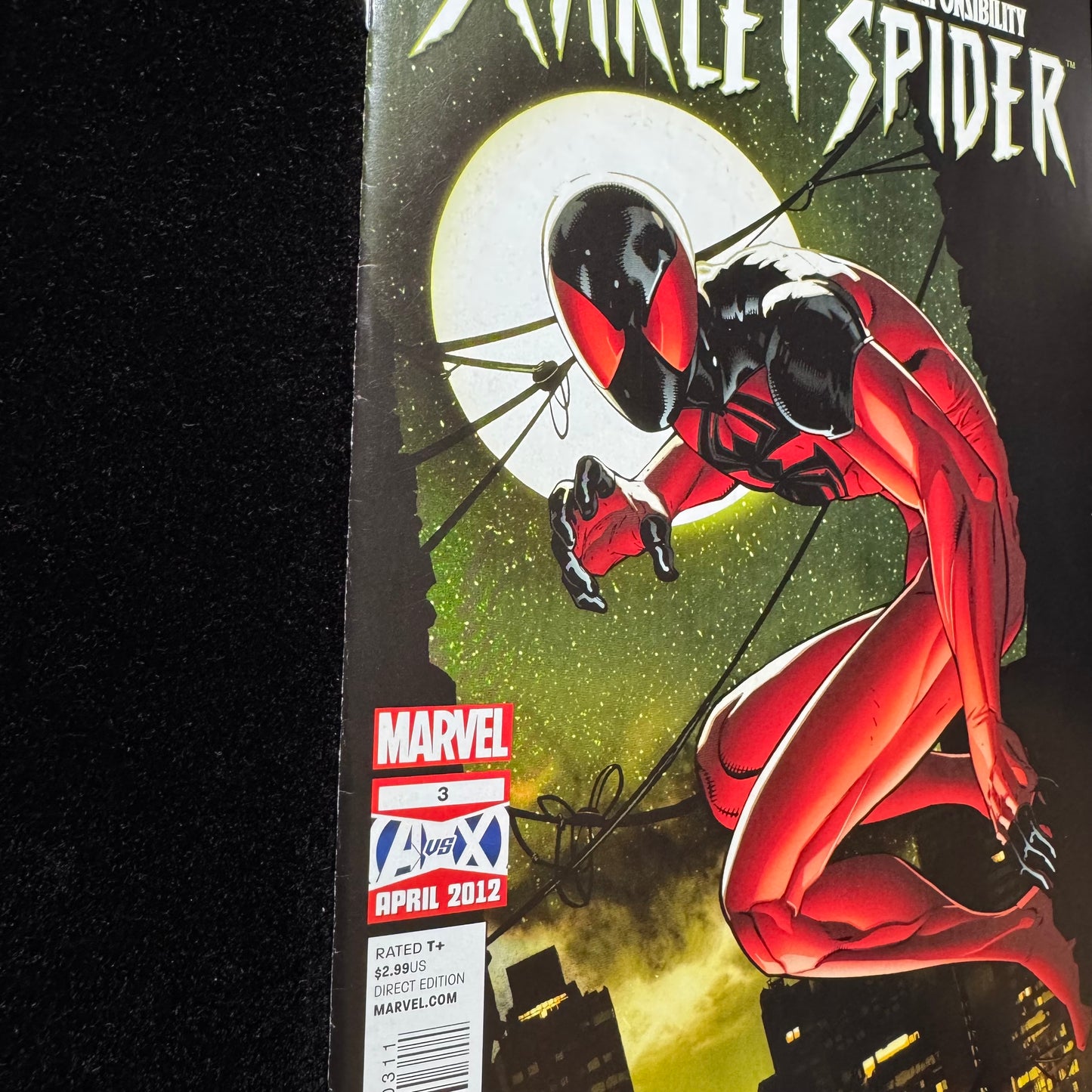 Scarlet Spider 3 - 1st Appearance Of The Harvester - Modern Age Marvel 2012