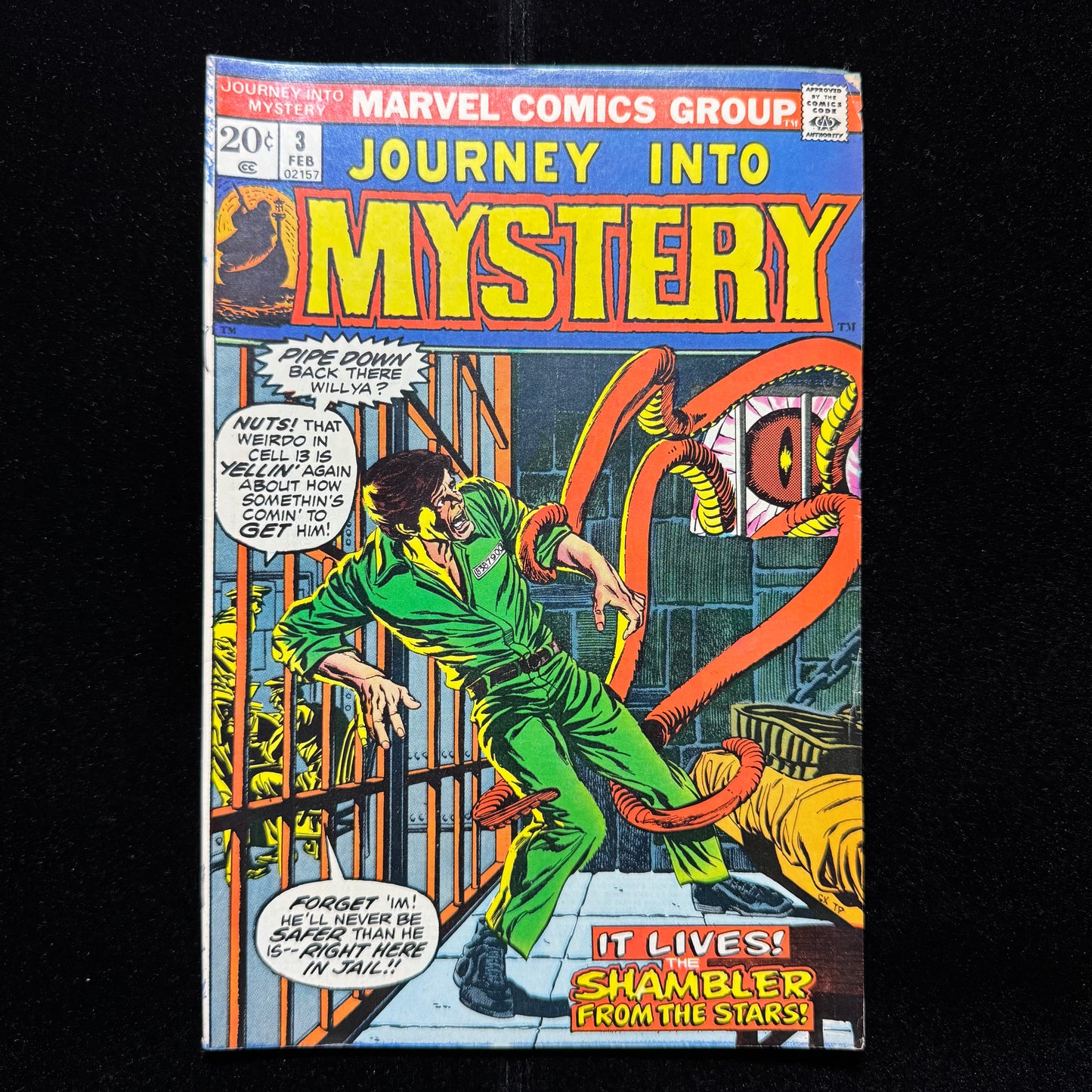 Journey Info Mystery 3 - Bronze Age Marvel Comics 1973