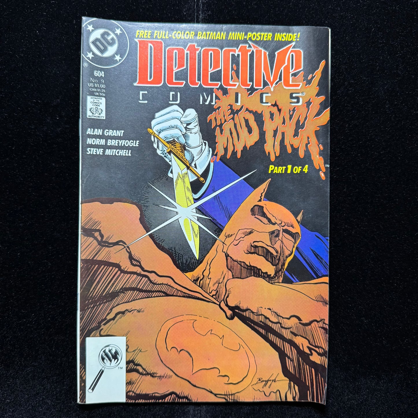 Detective Comics 604 - Lady Clayface Identity Revealed - Copper Age Dc 1989