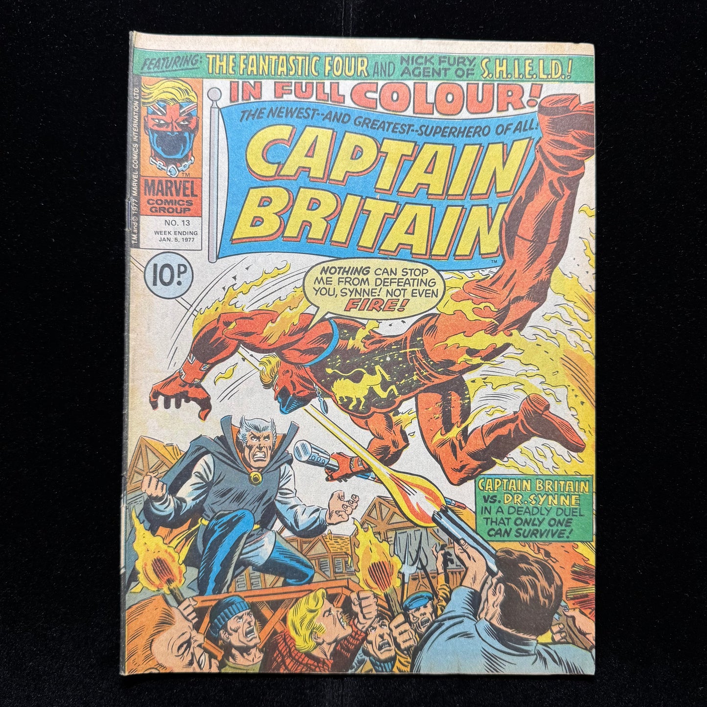 Captain Britain 13 - Bronze Age Marvel Comics 1977