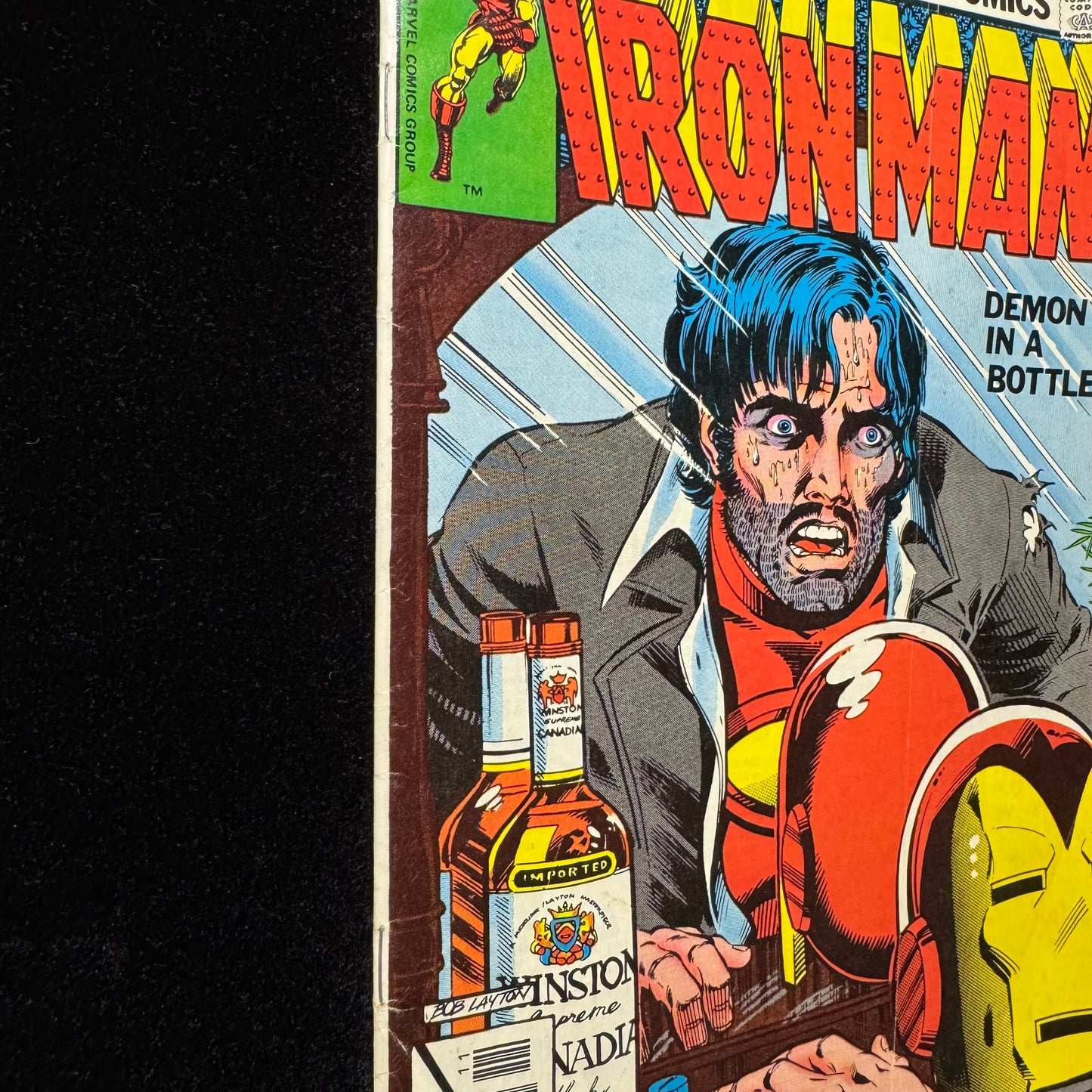 Iron Man 128 - Iconic Cover Art By Bob Layton - Bronze Age Marvel Comics 1979