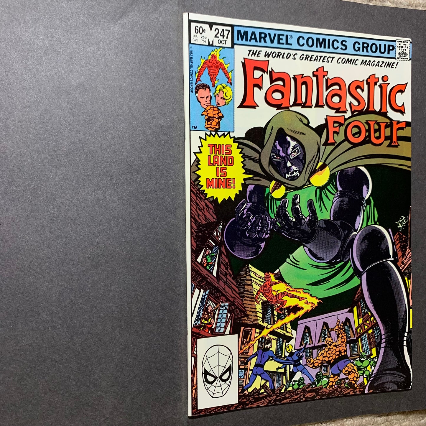 Fantastic four 247/ Bronze Age marvel comics 1982