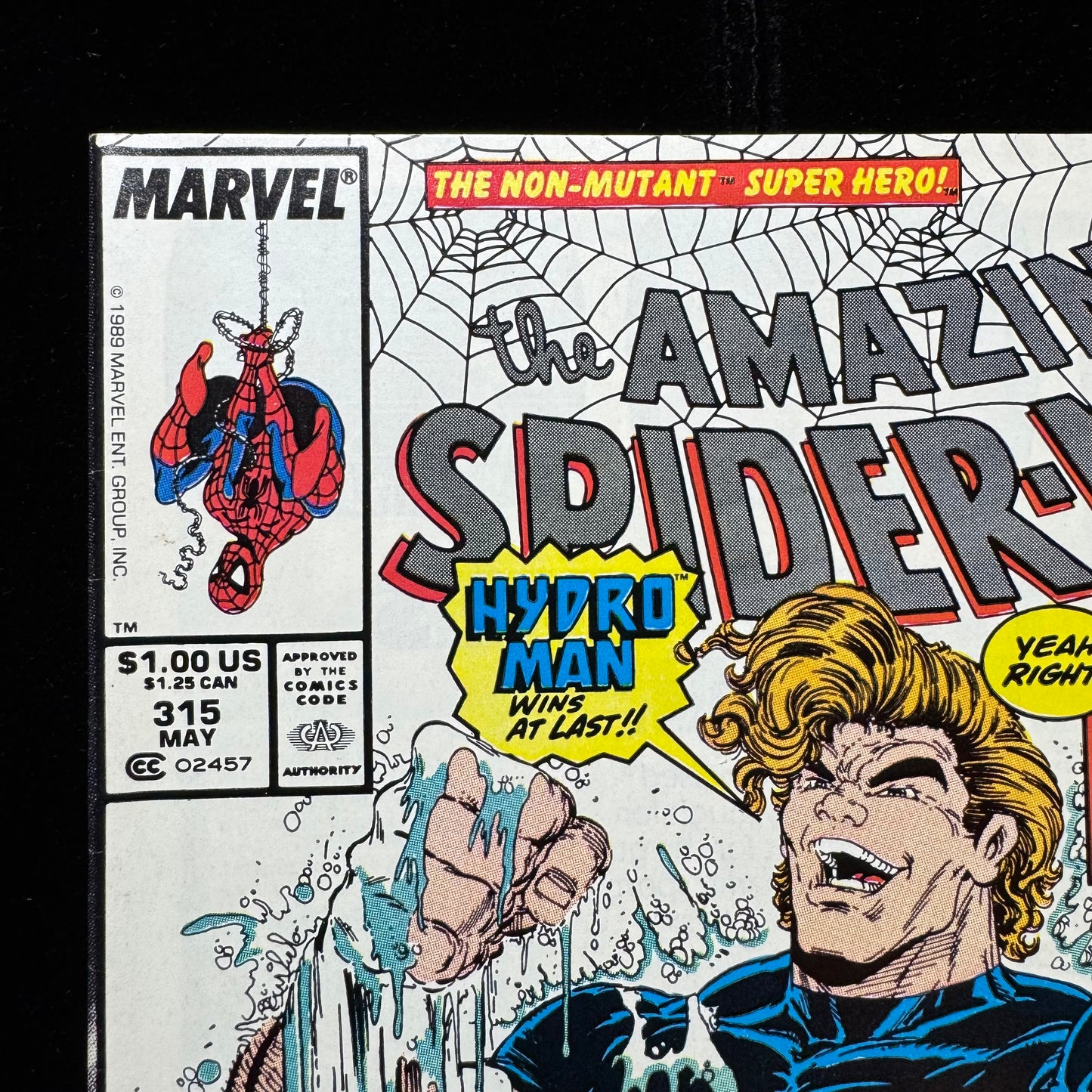 Amazing Spider-Man 315 - Newsstand Edition - 2nd Venom - Copper Age Marvel 1989