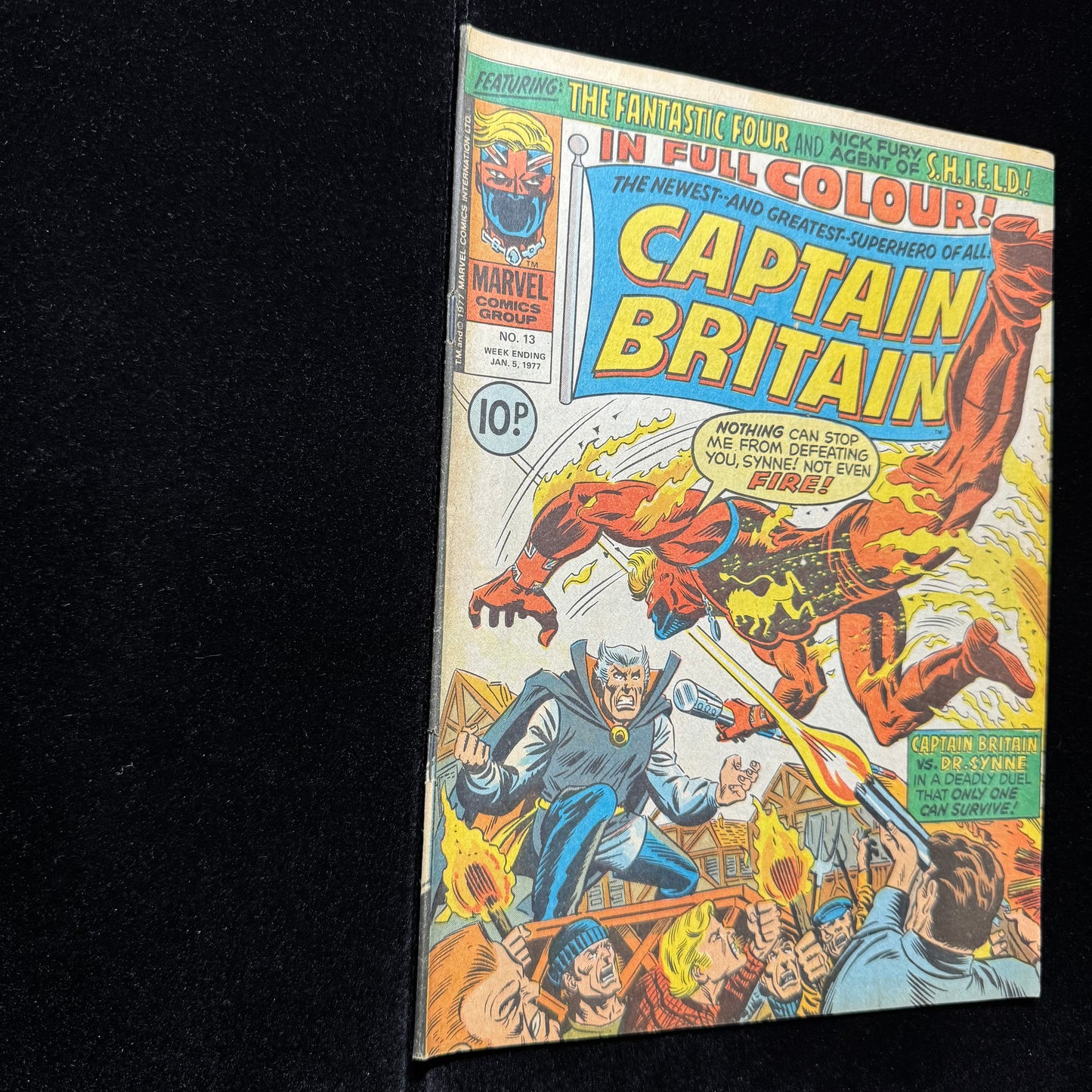 Captain Britain 13 - Bronze Age Marvel Comics 1977