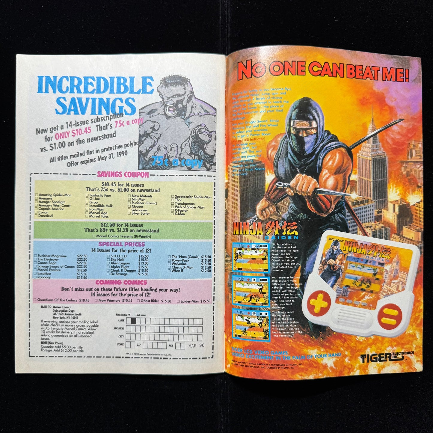 Hero 1 - Copper Age Marvel Comics 1990