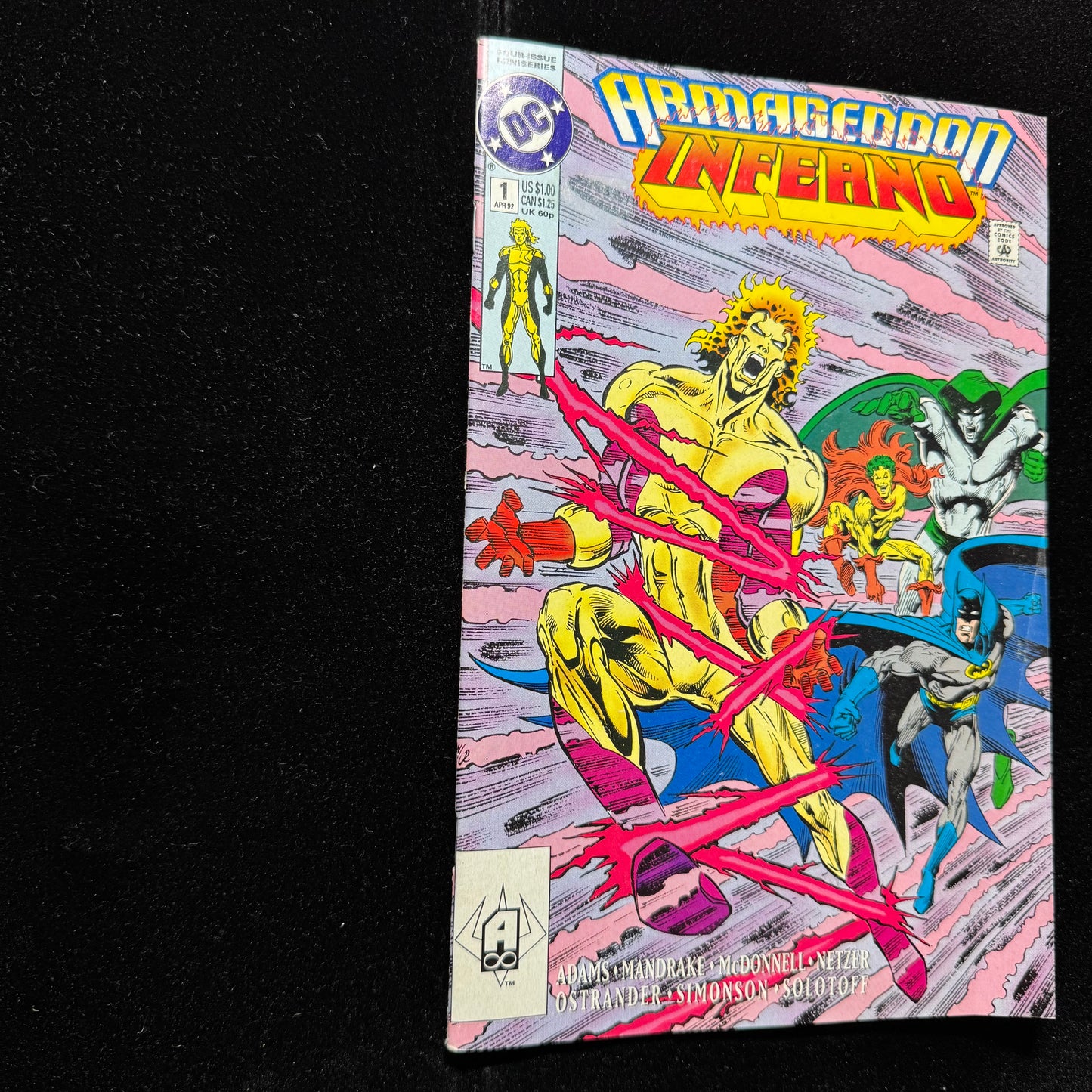 Armageddon Inferno 1-4 - Complete Set - Modern Age Dc Comics 1992