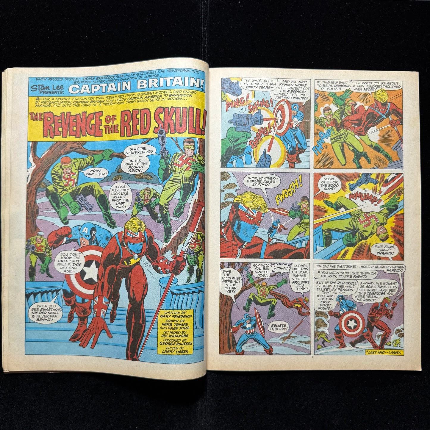 Captain Britain 18 - Bronze Age Marvel Comics 1977