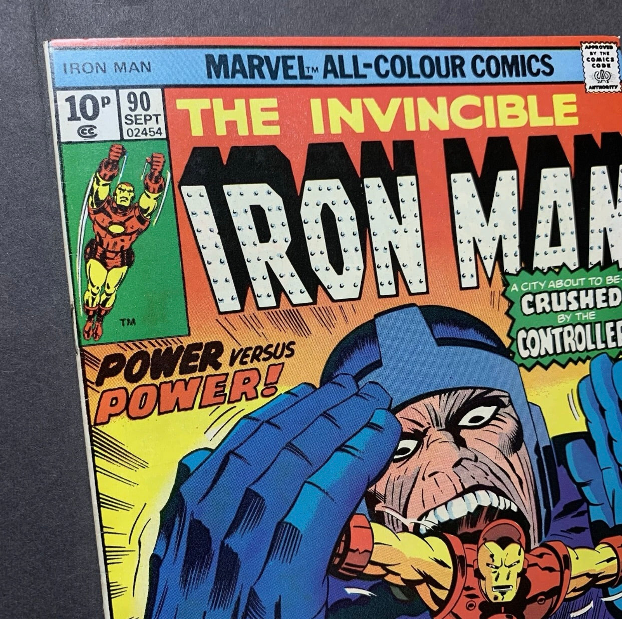 Invincible Iron Man 90/ Bronze Age Marvel Comics 1976/ High Grade