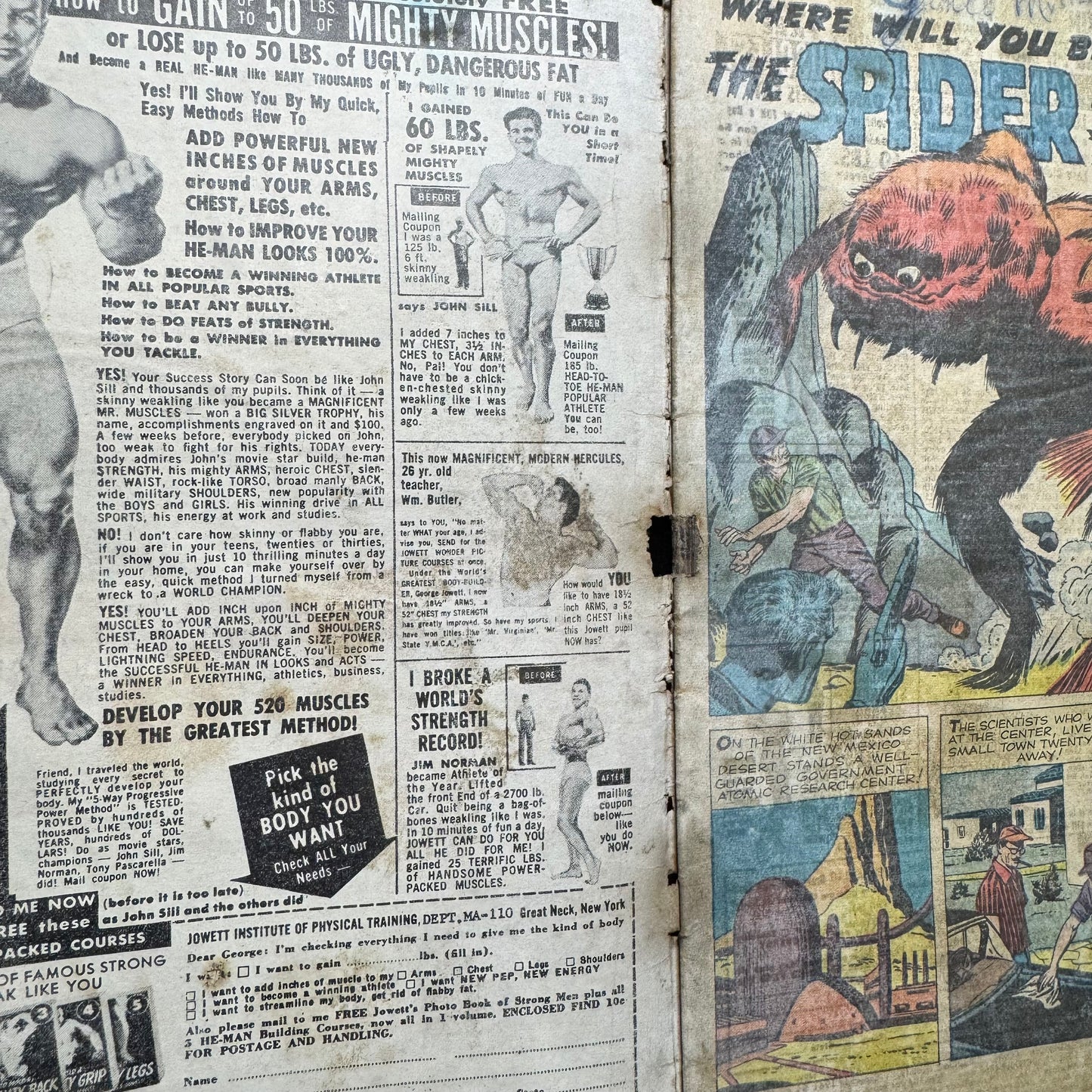 Journey Into Mystery 73 - Prototype Of Spider-Man - Silver Age Marvel Comics 1961