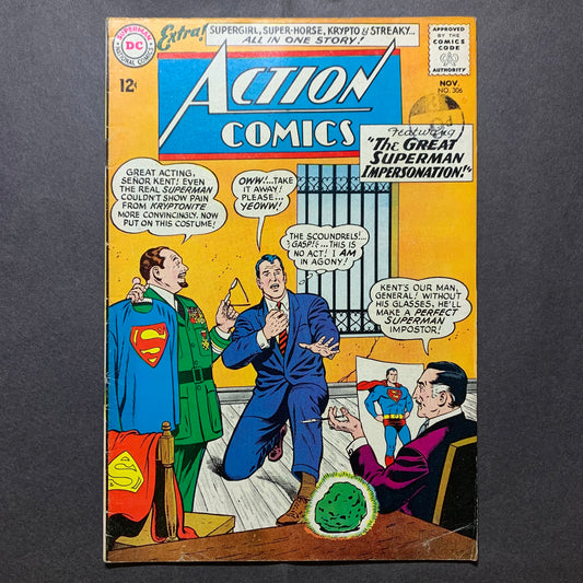Action comics 306/ silver age dc comics 1963
