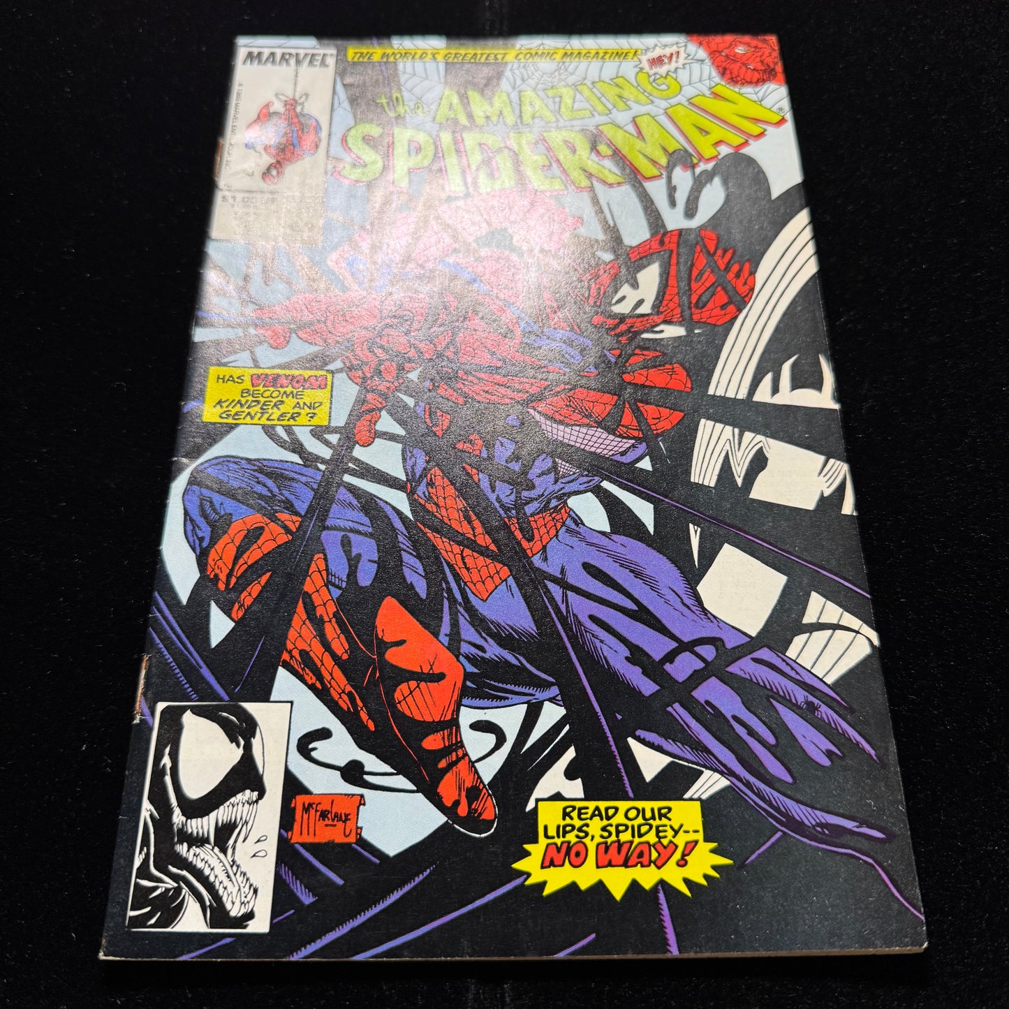 Amazing Spider-Man 317 - 4th Appearance Of Venom - Copper Age Marvel Comics 1989