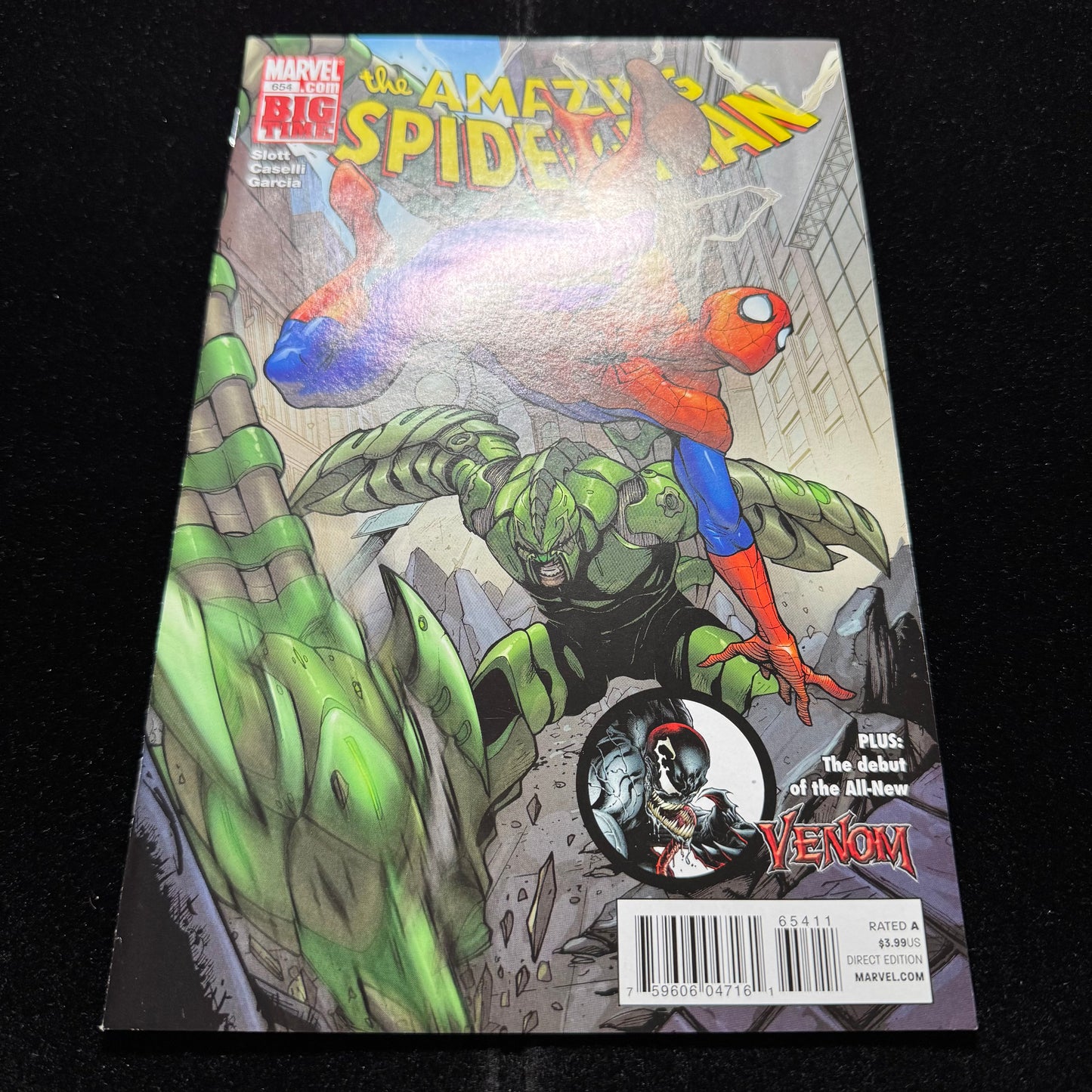 Amazing Spider-Man 654 - Flash Thompson Bonds With Symbiote - Modern Age 2011