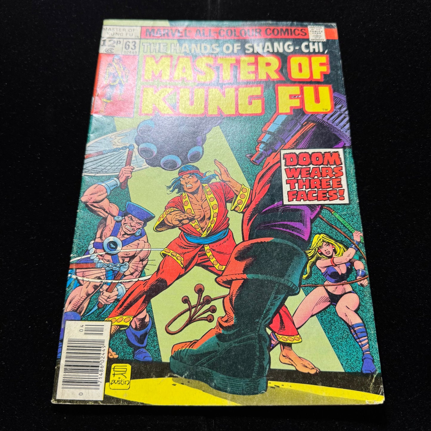 Master Of Kung Fu 63 - 1st App Of Kogar - Bronze Age Marvel Comics 1978