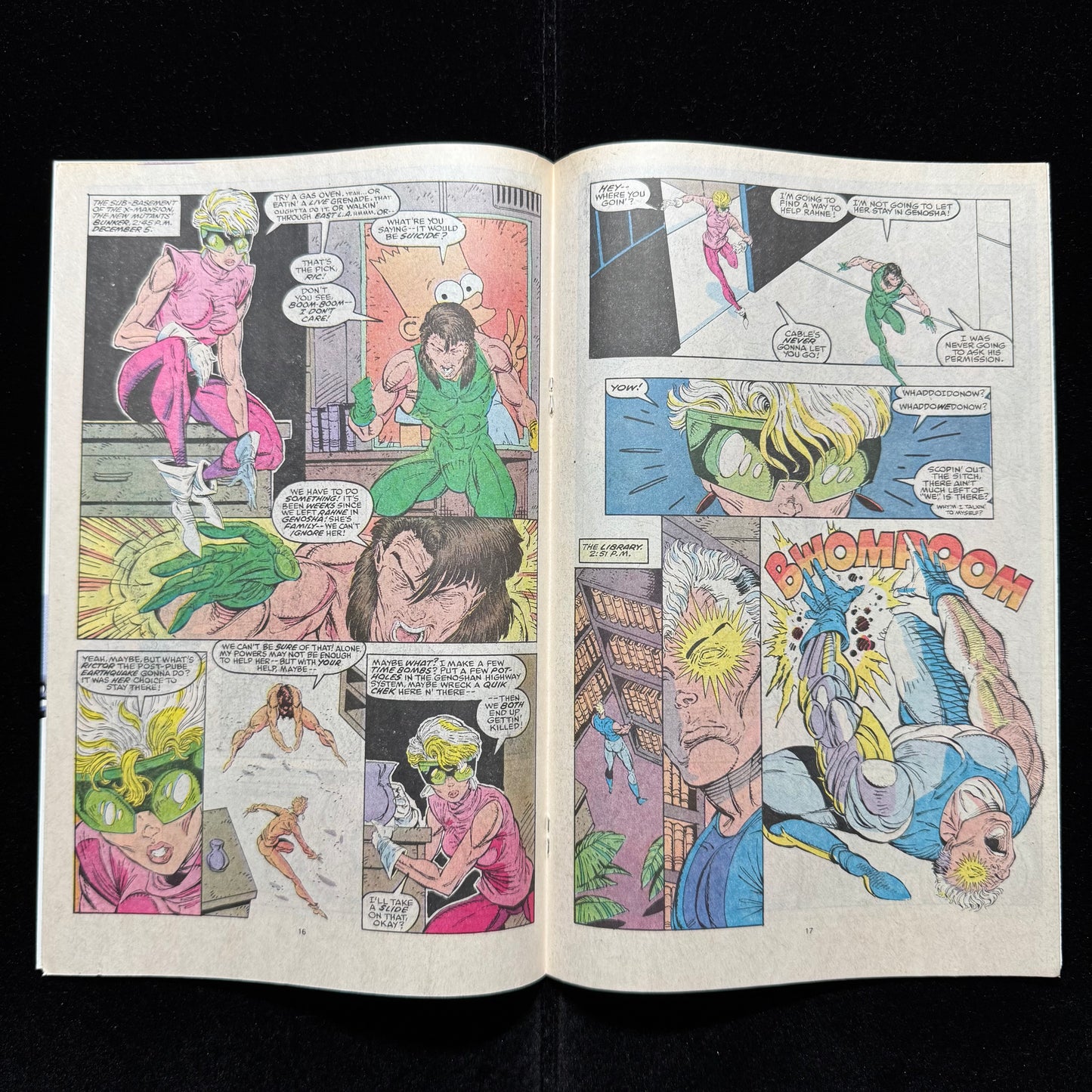 New Mutants 98 - 1st Appearance Of Deadpool - Copper Age Marvel Comics 1991