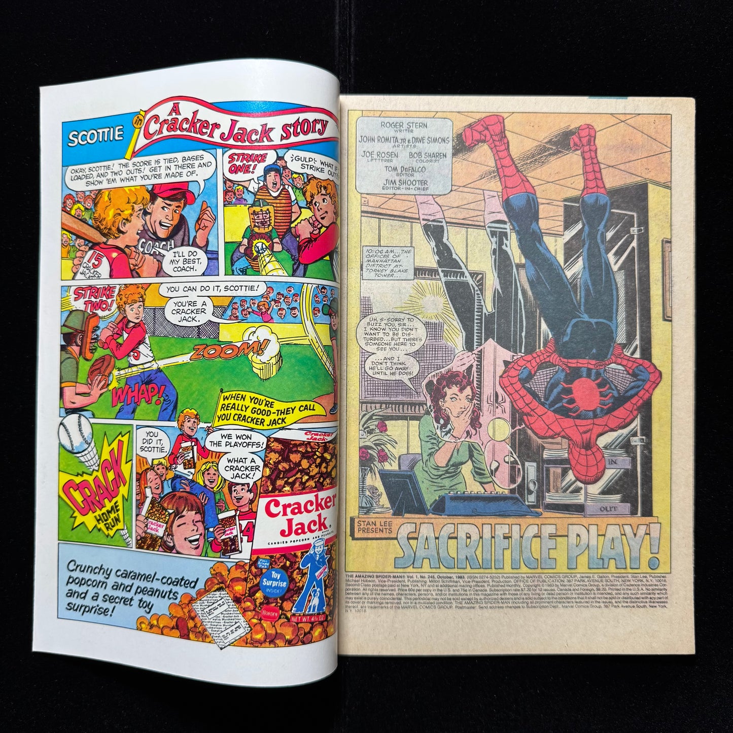 Amazing Spider-Man 245 - 1st App Of The 2nd Hobgoblin - Bronze Age Marvel 1983