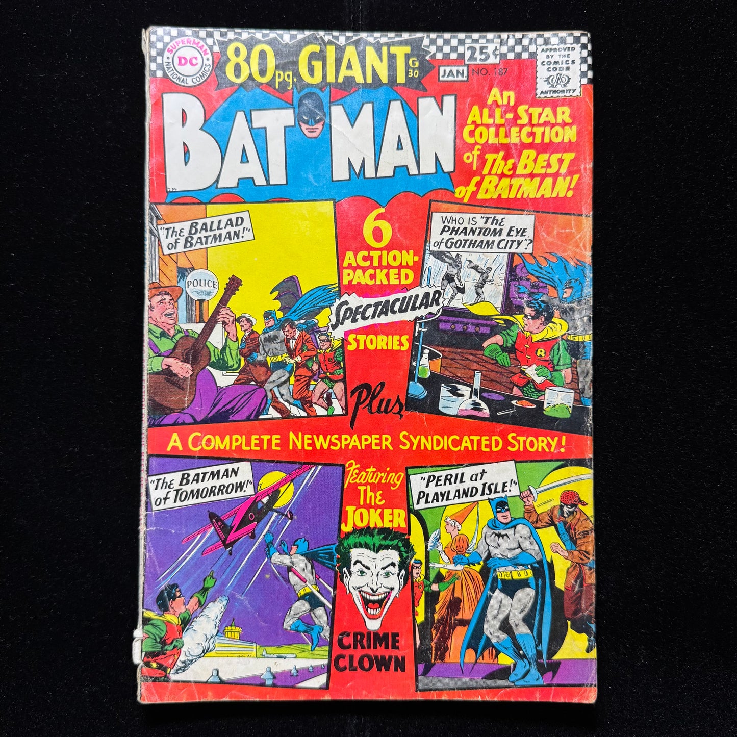 Batman 187 - Silver Age Dc Comics 1966