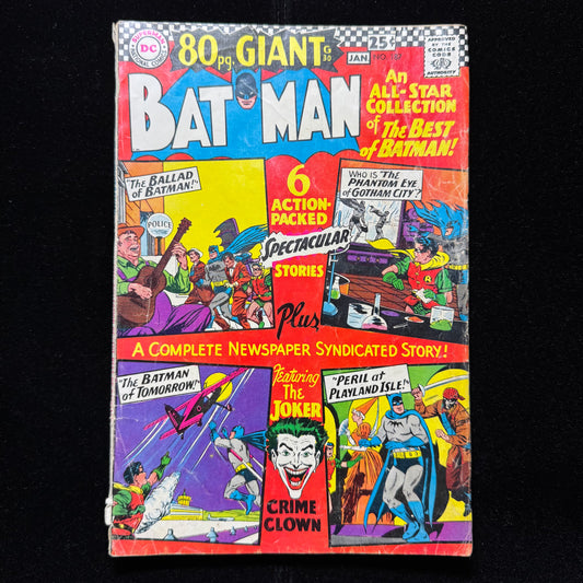 Batman 187 - Silver Age Dc Comics 1966